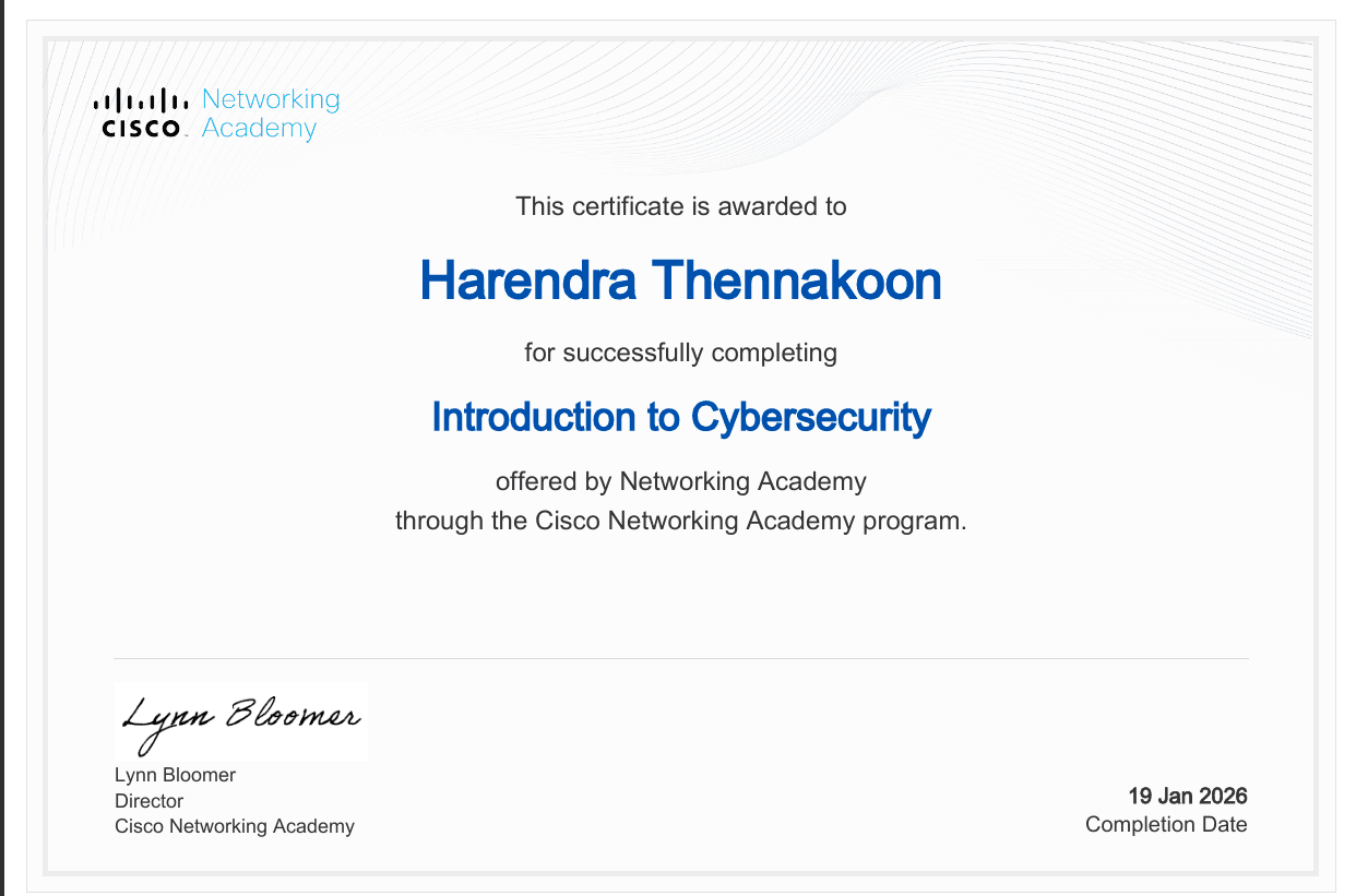 Cybersecurity